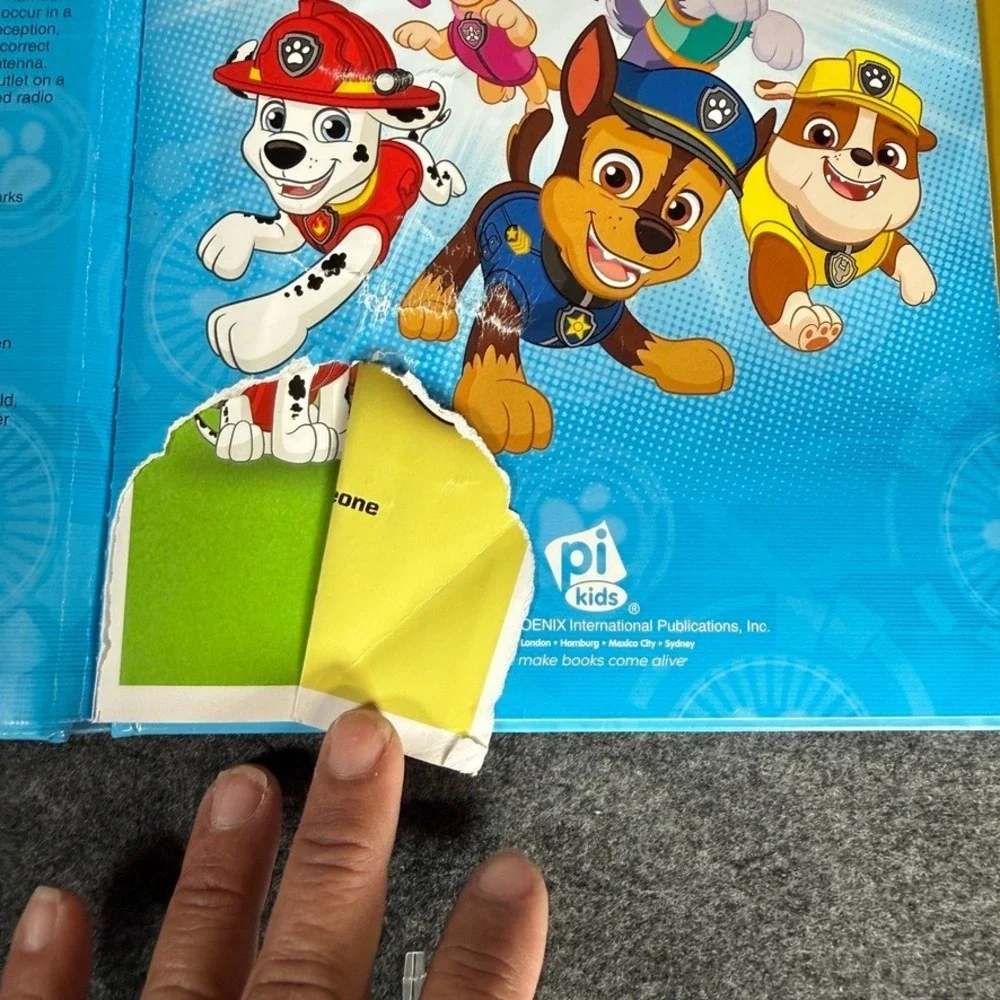 Paw Patrol First Words Sound Book 30 Buttons pi kids‎ Phoenix International 0905